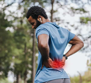 Osteopathy treatment for back pain